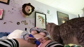 Lostpizzaslicez (Kay) OnlyFans Suicide Girl is a Cat Mom and a Psych Major 58