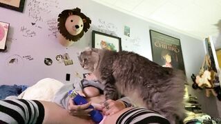 Lostpizzaslicez (Kay) OnlyFans Suicide Girl is a Cat Mom and a Psych Major 58