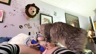 Lostpizzaslicez (Kay) OnlyFans Suicide Girl is a Cat Mom and a Psych Major 58