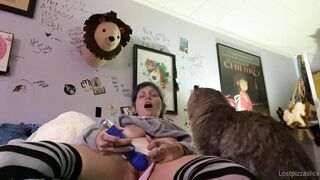 Lostpizzaslicez (Kay) OnlyFans Suicide Girl is a Cat Mom and a Psych Major 58