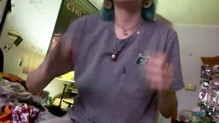 Lostpizzaslicez (Kay) OnlyFans Suicide Girl is a Cat Mom and a Psych Major 53