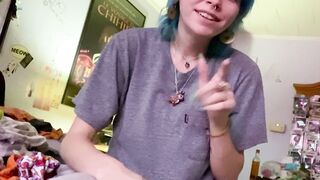 Lostpizzaslicez (Kay) OnlyFans Suicide Girl is a Cat Mom and a Psych Major 53