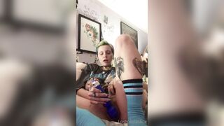 Lostpizzaslicez (Kay) OnlyFans Suicide Girl is a Cat Mom and a Psych Major 99