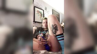 Lostpizzaslicez (Kay) OnlyFans Suicide Girl is a Cat Mom and a Psych Major 99