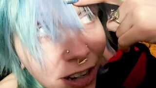 Lostpizzaslicez (Kay) OnlyFans Suicide Girl is a Cat Mom and a Psych Major 14