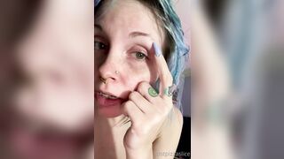 Lostpizzaslicez (Kay) OnlyFans Suicide Girl is a Cat Mom and a Psych Major 23