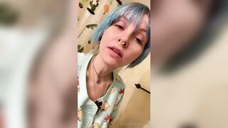 Lostpizzaslicez (Kay) OnlyFans Suicide Girl is a Cat Mom and a Psych Major 24