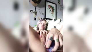 Lostpizzaslicez (Kay) OnlyFans Suicide Girl is a Cat Mom and a Psych Major 108