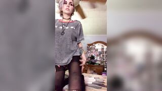 Lostpizzaslicez (Kay) OnlyFans Suicide Girl is a Cat Mom and a Psych Major 68