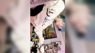 Lostpizzaslicez (Kay) OnlyFans Suicide Girl is a Cat Mom and a Psych Major 42