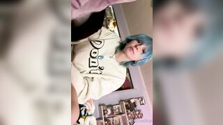 Lostpizzaslicez (Kay) OnlyFans Suicide Girl is a Cat Mom and a Psych Major 42