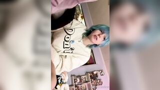 Lostpizzaslicez (Kay) OnlyFans Suicide Girl is a Cat Mom and a Psych Major 42