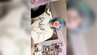 Lostpizzaslicez (Kay) OnlyFans Suicide Girl is a Cat Mom and a Psych Major 42