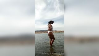 Kissinghigh (Kissing High) OnlyFans Leaks Sexy Ebony tips for good luck  56