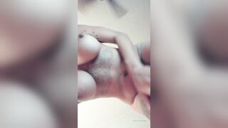 Kissinghigh (Kissing High) OnlyFans Leaks Sexy Ebony tips for good luck  91