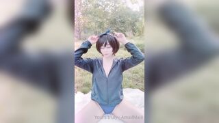 Amaimaiofficial (Mai) OnlyFans Leaks Smol Erotic Cosplayers with Big Perv 108