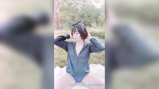 Amaimaiofficial (Mai) OnlyFans Leaks Smol Erotic Cosplayers with Big Perv 108