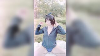 Amaimaiofficial (Mai) OnlyFans Leaks Smol Erotic Cosplayers with Big Perv 108