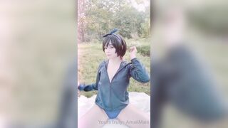 Amaimaiofficial (Mai) OnlyFans Leaks Smol Erotic Cosplayers with Big Perv 108