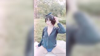 Amaimaiofficial (Mai) OnlyFans Leaks Smol Erotic Cosplayers with Big Perv 108
