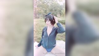 Amaimaiofficial (Mai) OnlyFans Leaks Smol Erotic Cosplayers with Big Perv 108