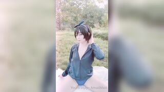 Amaimaiofficial (Mai) OnlyFans Leaks Smol Erotic Cosplayers with Big Perv 108