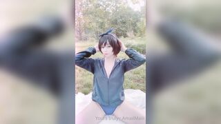 Amaimaiofficial (Mai) OnlyFans Leaks Smol Erotic Cosplayers with Big Perv 108
