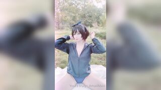 Amaimaiofficial (Mai) OnlyFans Leaks Smol Erotic Cosplayers with Big Perv 108