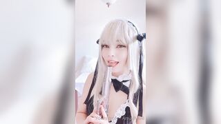 Amaimaiofficial (Mai) OnlyFans Leaks Smol Erotic Cosplayers with Big Perv 157