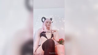 Amaimaiofficial (Mai) OnlyFans Leaks Smol Erotic Cosplayers with Big Perv 61