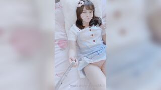 Amaimaiofficial (Mai) OnlyFans Leaks Smol Erotic Cosplayers with Big Perv 153