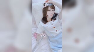 Amaimaiofficial (Mai) OnlyFans Leaks Smol Erotic Cosplayers with Big Perv 153