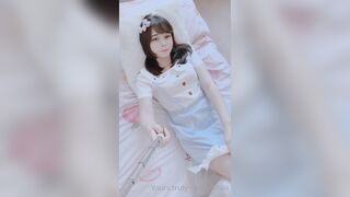 Amaimaiofficial (Mai) OnlyFans Leaks Smol Erotic Cosplayers with Big Perv 153