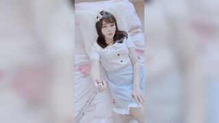 Amaimaiofficial (Mai) OnlyFans Leaks Smol Erotic Cosplayers with Big Perv 153