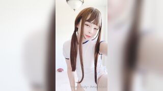 Amaimaiofficial (Mai) OnlyFans Leaks Smol Erotic Cosplayers with Big Perv 186