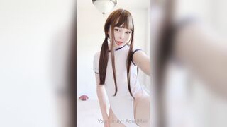 Amaimaiofficial (Mai) OnlyFans Leaks Smol Erotic Cosplayers with Big Perv 186