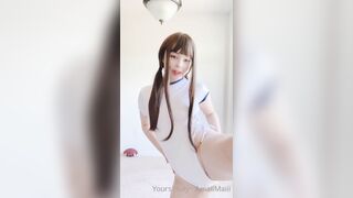 Amaimaiofficial (Mai) OnlyFans Leaks Smol Erotic Cosplayers with Big Perv 186