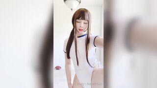 Amaimaiofficial (Mai) OnlyFans Leaks Smol Erotic Cosplayers with Big Perv 186
