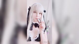 Amaimaiofficial (Mai) OnlyFans Leaks Smol Erotic Cosplayers with Big Perv 158
