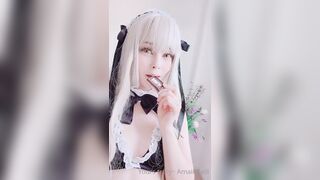 Amaimaiofficial (Mai) OnlyFans Leaks Smol Erotic Cosplayers with Big Perv 158