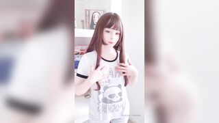 Amaimaiofficial (Mai) OnlyFans Leaks Smol Erotic Cosplayers with Big Perv 203