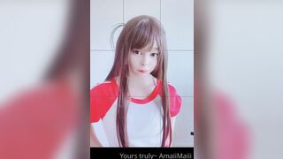Amaimaiofficial (Mai) OnlyFans Leaks Smol Erotic Cosplayers with Big Perv 124