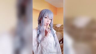 Amaimaiofficial (Mai) OnlyFans Leaks Smol Erotic Cosplayers with Big Perv 369