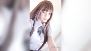 Amaimaiofficial (Mai) OnlyFans Leaks Smol Erotic Cosplayers with Big Perv 213