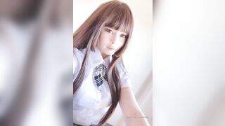 Amaimaiofficial (Mai) OnlyFans Leaks Smol Erotic Cosplayers with Big Perv 213