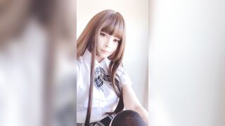 Amaimaiofficial (Mai) OnlyFans Leaks Smol Erotic Cosplayers with Big Perv 213