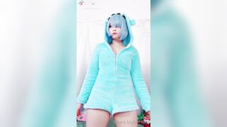 Amaimaiofficial (Mai) OnlyFans Leaks Smol Erotic Cosplayers with Big Perv 37