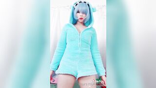 Amaimaiofficial (Mai) OnlyFans Leaks Smol Erotic Cosplayers with Big Perv 37