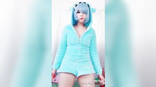 Amaimaiofficial (Mai) OnlyFans Leaks Smol Erotic Cosplayers with Big Perv 37