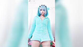 Amaimaiofficial (Mai) OnlyFans Leaks Smol Erotic Cosplayers with Big Perv 37